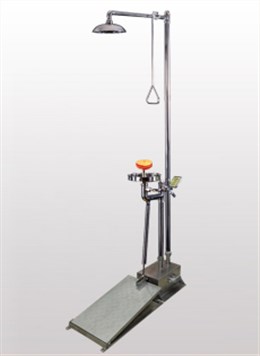 防凍排空復(fù)合式大踏板304不銹鋼洗眼器BH30-5012T