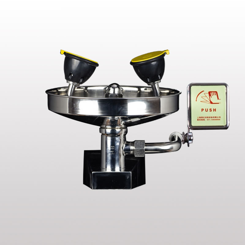 304不銹鋼壁掛式洗眼器BH33-1010 304不銹鋼壁掛式洗眼器BH33-1010